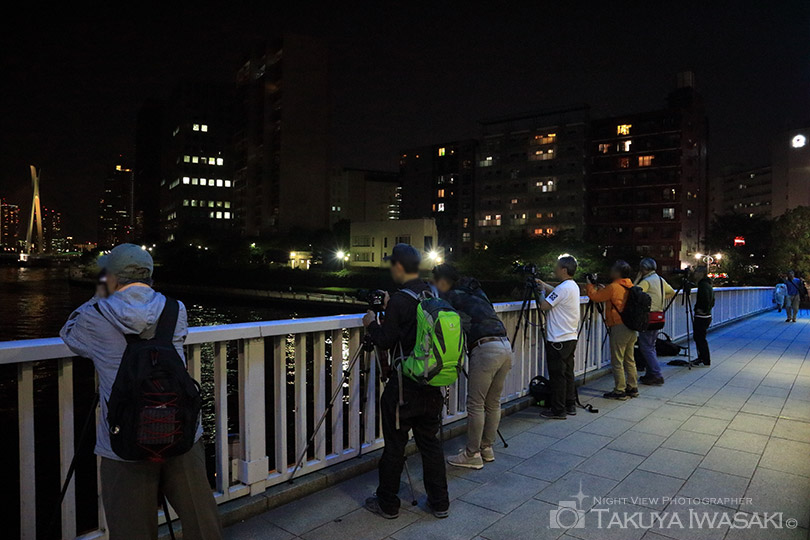 永代橋から撮影