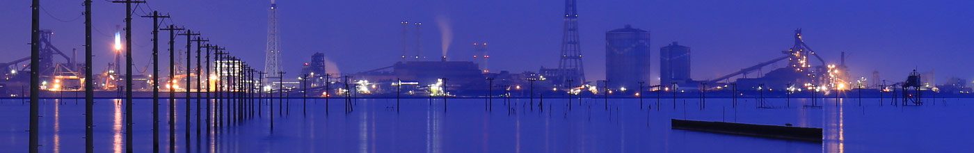 京葉工業地域の工場夜景ランキング（前日）