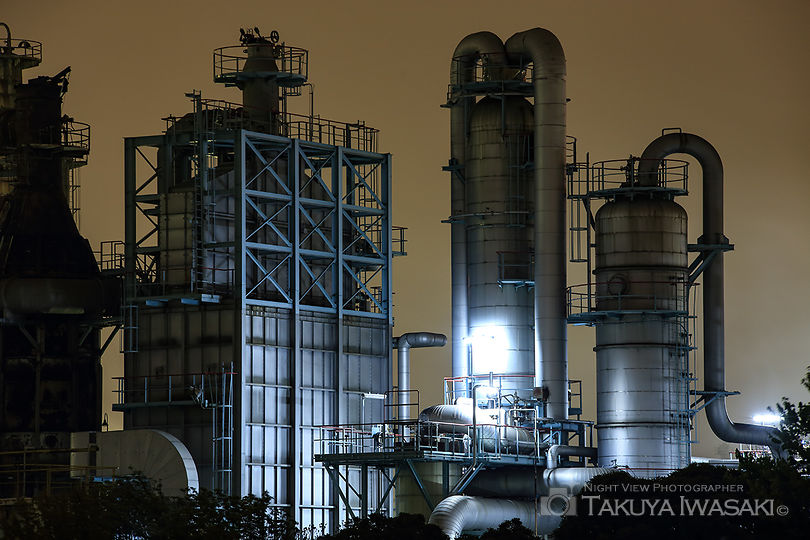 汐留橋の工場夜景夜景スポット写真（3）