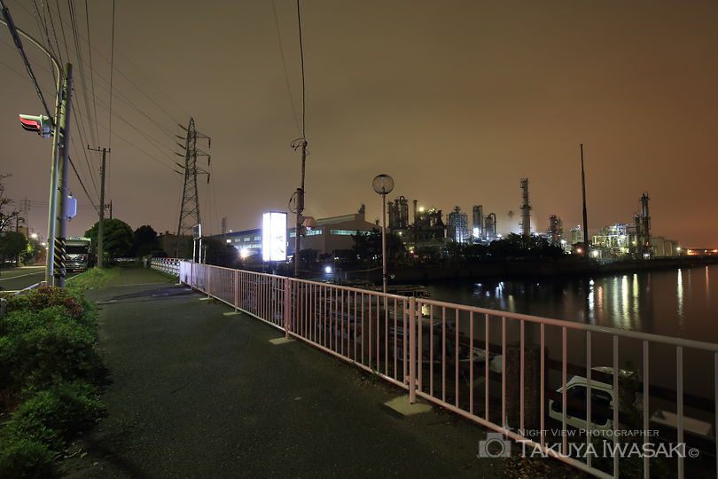 汐留橋の工場夜景夜景スポット写真（4）