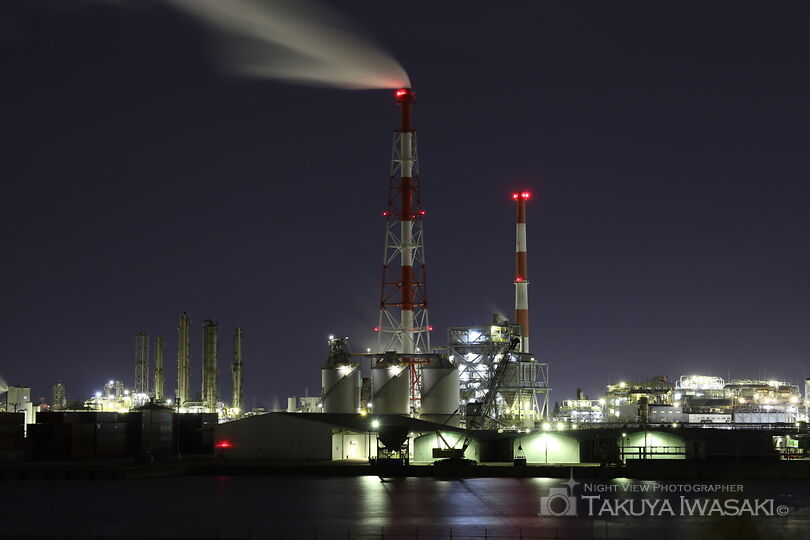 エコパークあぼしの工場夜景夜景スポット写真（4）
