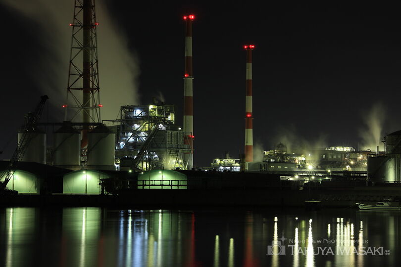 網干浜の工場夜景夜景スポット写真（3）
