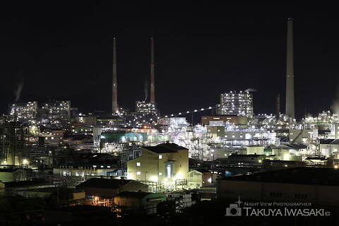 周南大橋の工場夜景夜景スポット写真（3）class=