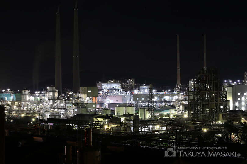 周南大橋の工場夜景夜景スポット写真（5）