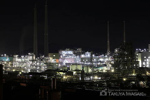 周南大橋の工場夜景夜景スポット写真（5）class=