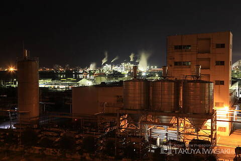 周南大橋の工場夜景夜景スポット写真（6）class=