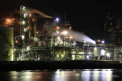 徳山港町の工場夜景夜景スポット写真（3）class=