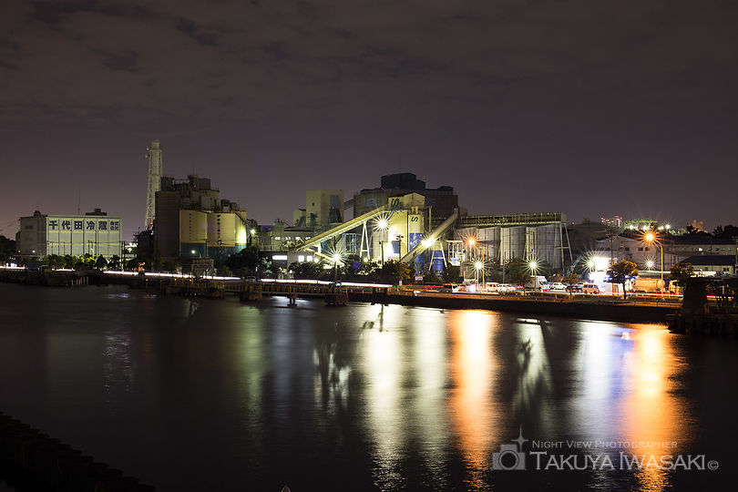 磯子・海の見える公園の工場夜景夜景スポット写真（2）