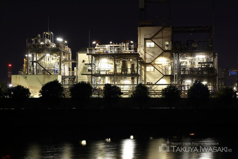 阪神なぎさ回廊の工場夜景夜景スポット写真（2）