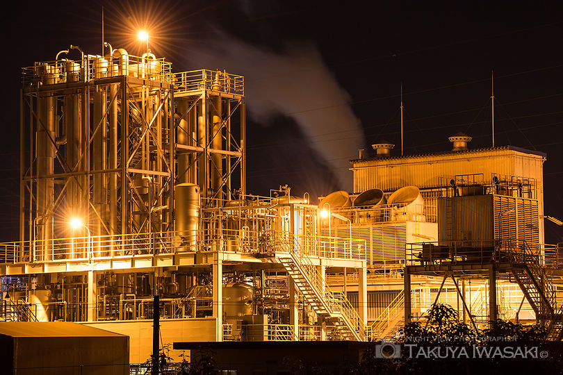 中河原の工場夜景夜景スポット写真（4）