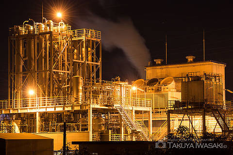 中河原の工場夜景夜景スポット写真（4）class=