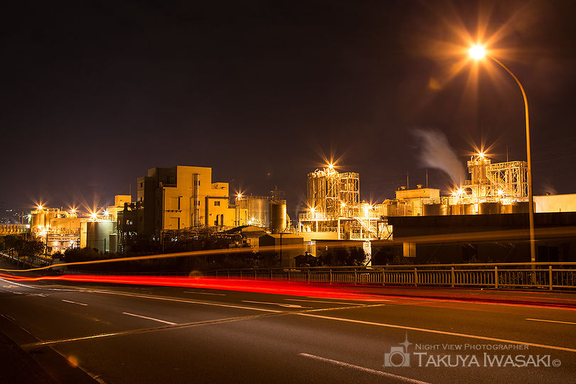 中河原の工場夜景夜景スポット写真（6）