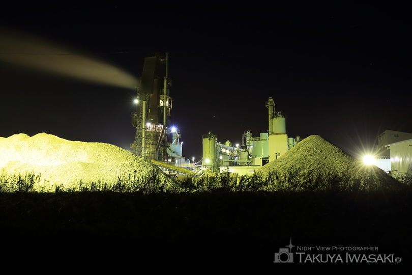 臨海南通の工場夜景夜景スポット写真（4）