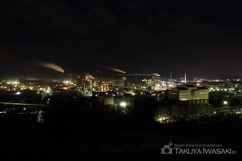 大沢町（国道36号線西側）の工場夜景夜景スポット写真（5）class=