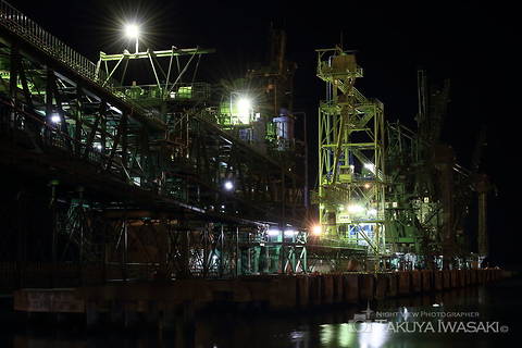 八太郎３号ふ頭緑地の工場夜景夜景スポット写真（5）class=