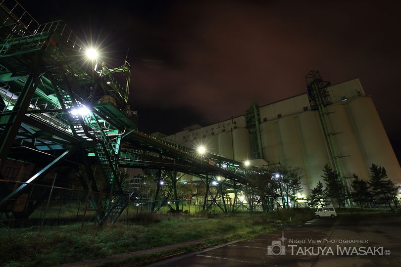 八太郎３号ふ頭緑地の工場夜景夜景スポット写真（6）