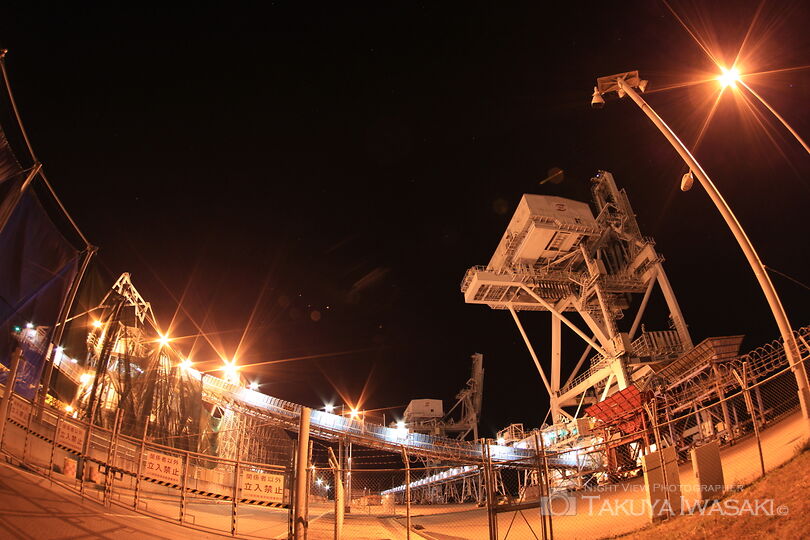 晴海埠頭の工場夜景夜景スポット写真（2）