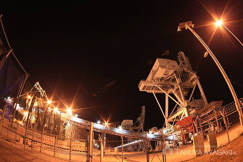 晴海埠頭の工場夜景夜景スポット写真（2）class=