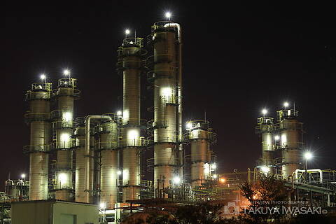 晴海町の工場夜景夜景スポット写真（2）class=