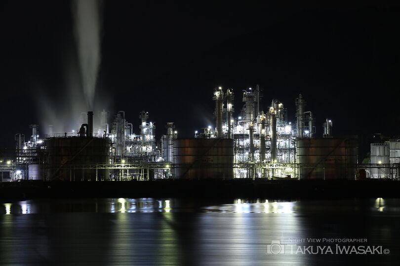 晴海臨海公園の工場夜景夜景スポット写真（4）