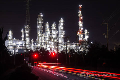 県道117号線の工場夜景夜景スポット写真（3）class=