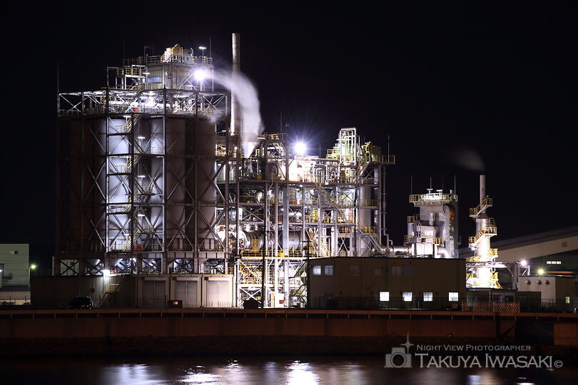 広畑区富士町の工場夜景夜景スポット写真（3）