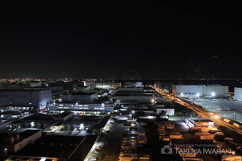 川崎マリエンの工場夜景夜景スポット写真（4）class=