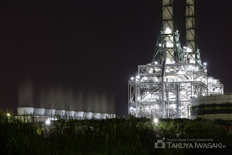 扇町駅付近の工場夜景夜景スポット写真（1）