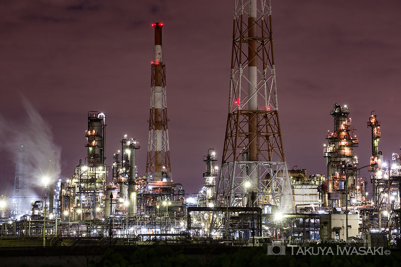 築港新町の工場夜景夜景スポット写真（1）