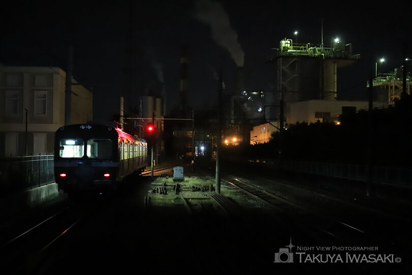 岳南原田駅の工場夜景夜景スポット写真（3）