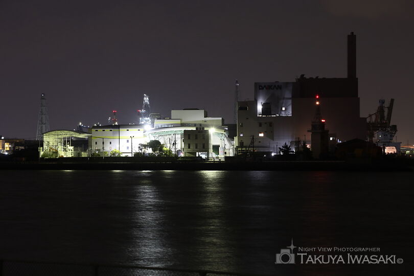 匠町の工場夜景夜景スポット写真（2）