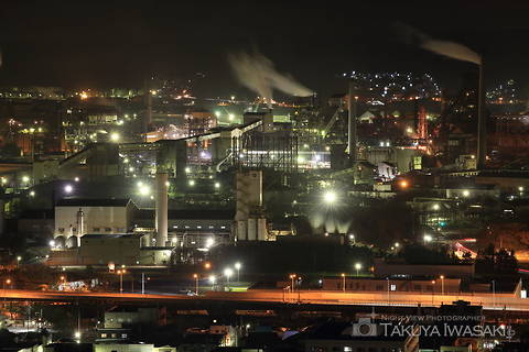 イタンキの丘の工場夜景夜景スポット写真（4）class=