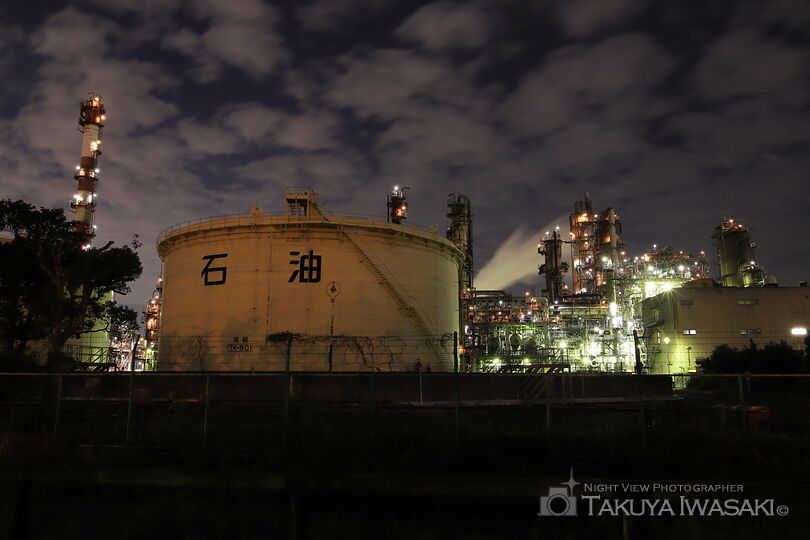 水江町の工場夜景夜景スポット写真（3）
