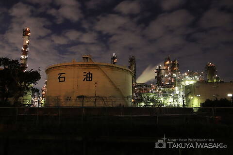 水江町の工場夜景夜景スポット写真（3）class=