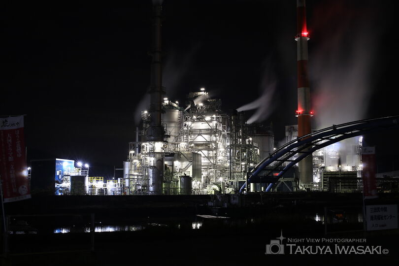 港大橋の工場夜景夜景スポット写真（5）