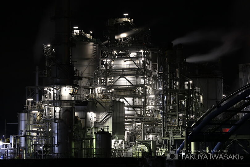 港大橋の工場夜景夜景スポット写真（6）