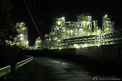 田海の工場夜景夜景スポット写真（1）class=