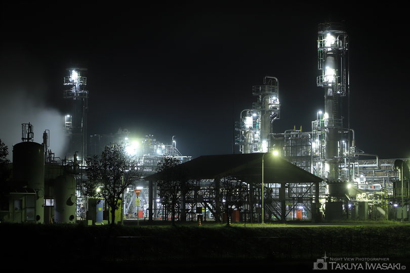 親沢町の工場夜景夜景スポット写真（2）