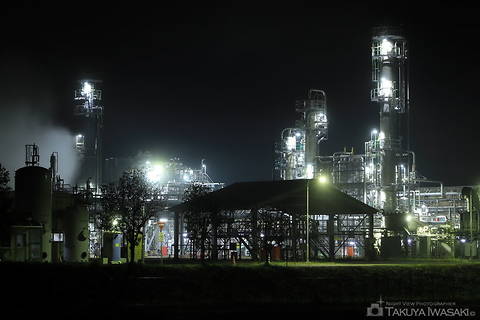 親沢町の工場夜景夜景スポット写真（2）class=