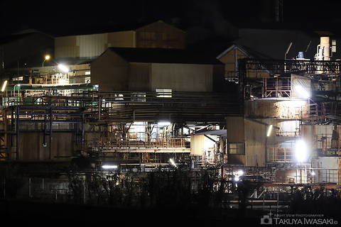 みなと大橋の工場夜景夜景スポット写真（4）class=