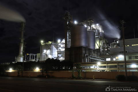 小名浜渚の工場夜景夜景スポット写真（3）class=