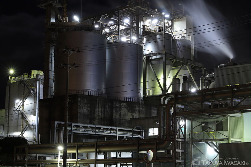 小名浜渚の工場夜景夜景スポット写真（6）