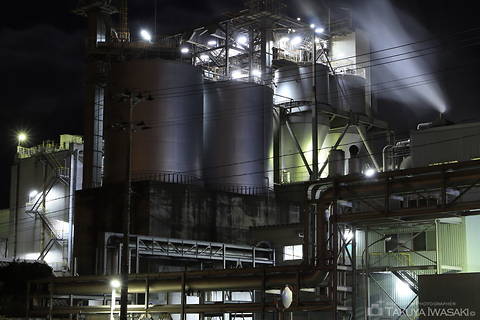 小名浜渚の工場夜景夜景スポット写真（6）class=