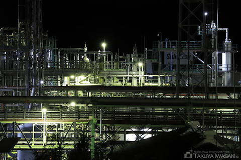 県道194号沿いの工場夜景夜景スポット写真（4）class=