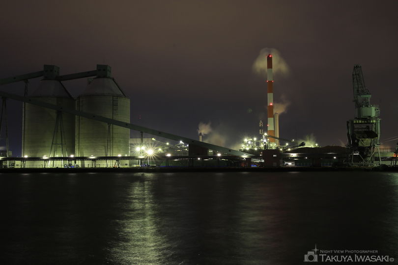 川之江町の工場夜景夜景スポット写真（2）